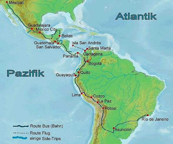 panamericana-route